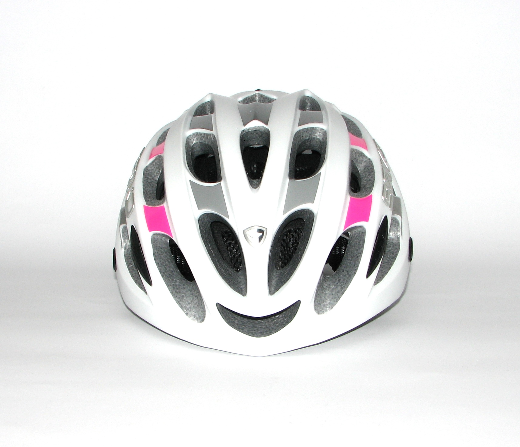 Велошлем Briko Quarter White-Pink-Silv M Велошлем Briko Quarter White-Pink-Silv M